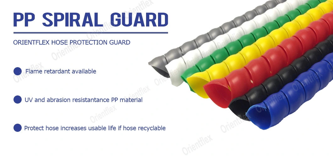Hydraulic Hose Protection Sleeve Spiral Wrap