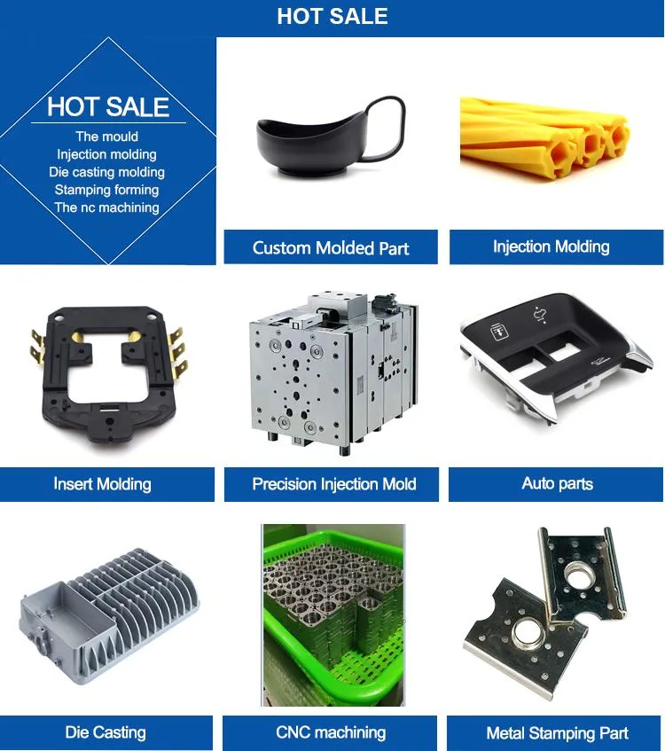 Injection Molding Factory Custom Nylon/POM/ABS Plastic Injection Moulded Parts