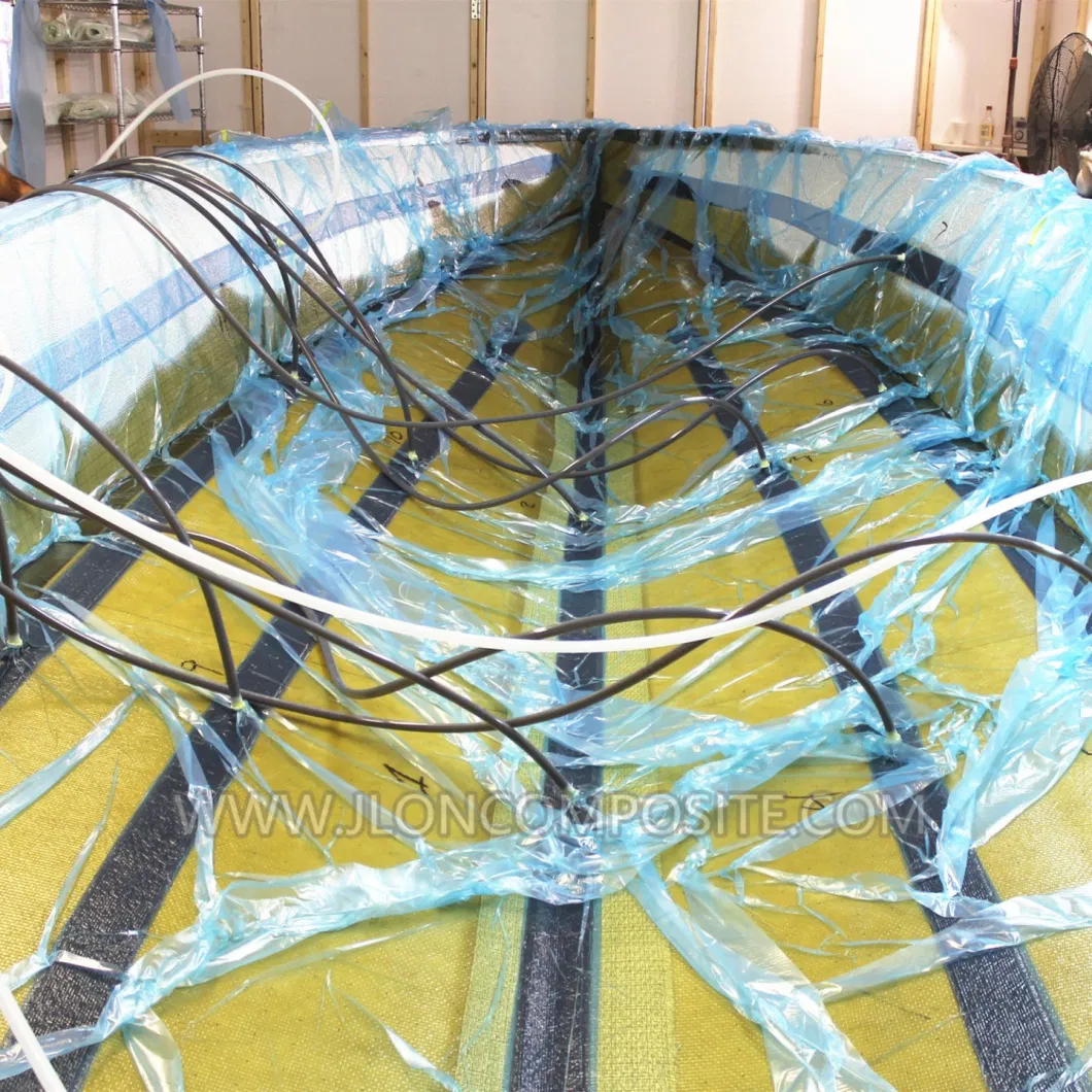Nylon Spiral Wrap for High Temperature Vacuum Infusion