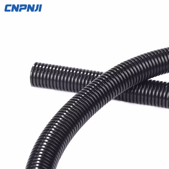 PA6 PP PE Electrical Flexible Corrugated Plastic Rubber Hose Conduit Tube Hot Selling