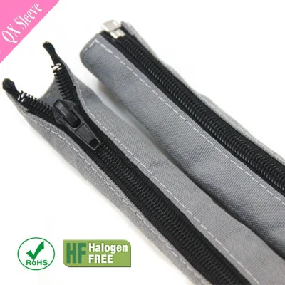 Flexible Zipper Harness Wrap for Cable Wire Management