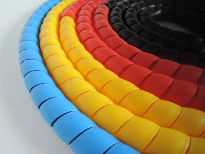 High Quality Hose Protector Flexible Polyethylene Spiral Wrap