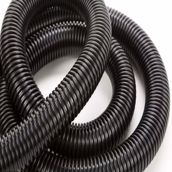 PA PP PE Flexible Wire Loom Plastic Corrugated Conduit Black Tube