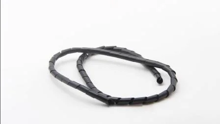 Spiral Wire Wrap Organizer PE Polyethylene Bands Cable Sheath